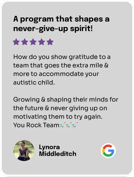 Parent testimonial